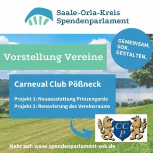 Mehr über den Artikel erfahren Vorstellung Vereine – Carneval Club Pößneck