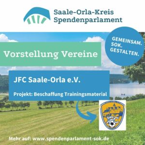 Mehr über den Artikel erfahren Vorstellung Vereine – JFC Saale-Orla