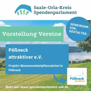 Mehr über den Artikel erfahren Vorstellung Vereine – Pößneck attraktiver e.V.